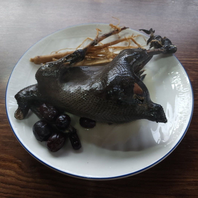 [유기농동물복지인증농장] 무항생제 백봉오골계 자연방사 백봉오골계생닭 6호~9호 삼계탕 백용, 1개, 951g