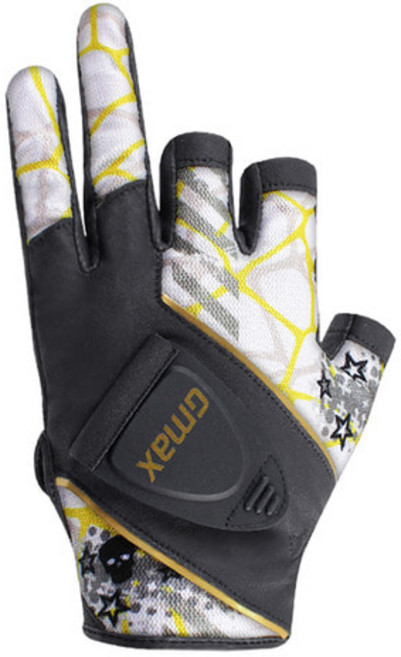 지맥스 캐치라이더 3컷 낚시 피싱 장갑, 화이트