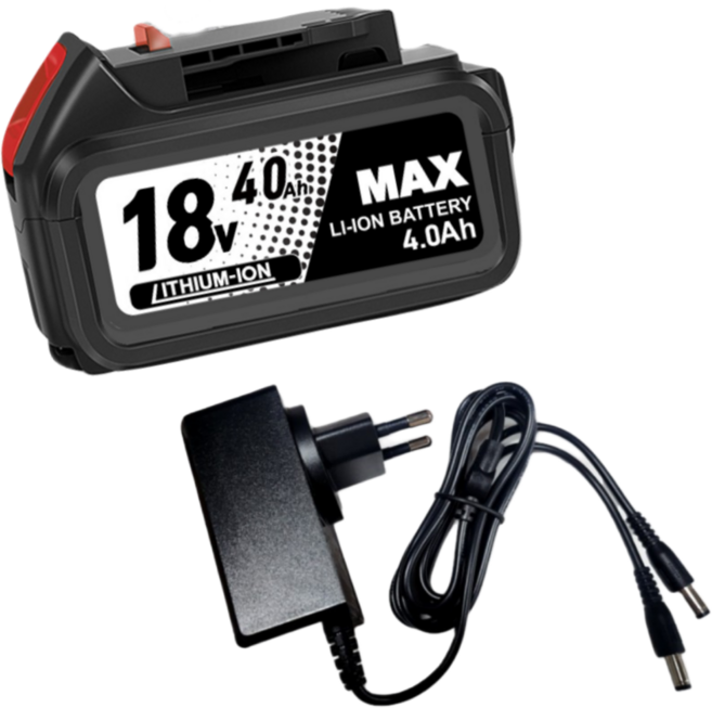 주피터 킹 하이코 전동공구 호환배터리 충전기 18V 4.0A 베어툴용, DC충전기(2구)+배터리(세트), 1개