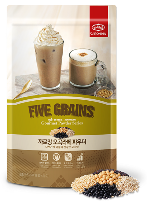 까로망 오곡라떼 파우더, 500g, 1개입, 1개