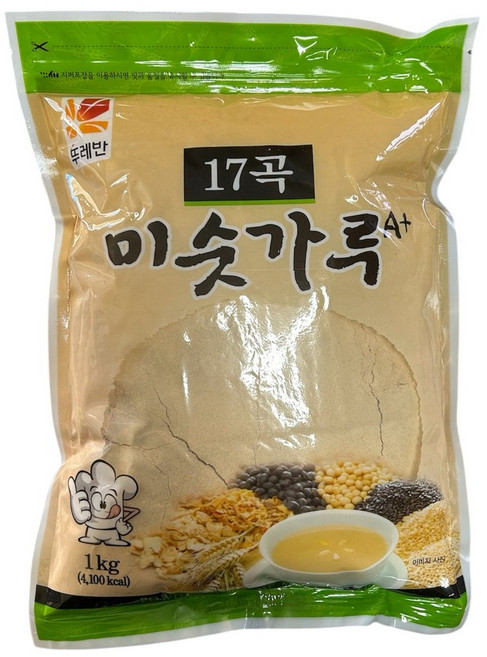 뚜레반 17곡 미숫가루, 1kg, 12개