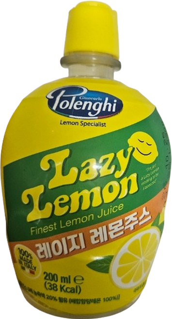 레이지레몬 주스, 200ml, 2개
