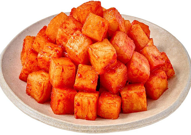 팔공 깍두기, 2kg, 1개