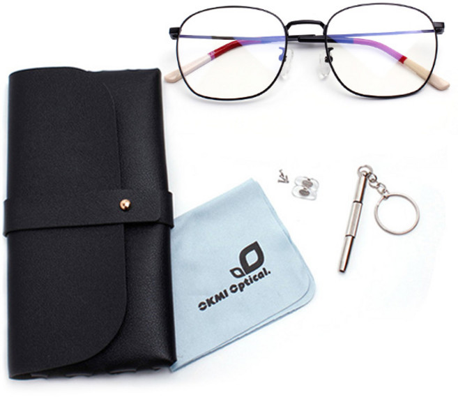 JB9 그대로착용 Begin 3컬러 블루라이트 차단안경 패션 경량 안경테 코패드 교체키트 포함