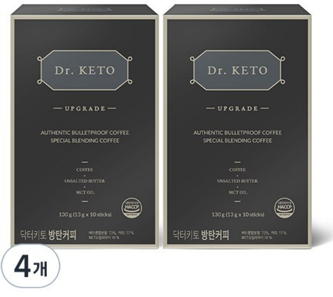 닥터키토 방탄커피, 13g, 10개입, 4개