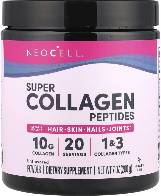 NeoCell 슈퍼 콜라겐 펩타이드 무맛 200g(7oz), NeoCell슈퍼콜라겐펩타이드무맛200g7oz, 200g, 1개 - 쿠팡