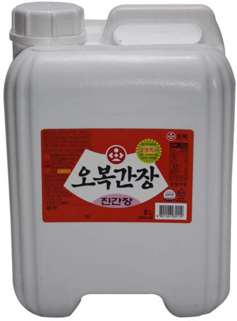 오복식품 오복식품간장 진간장, 8L, 1개