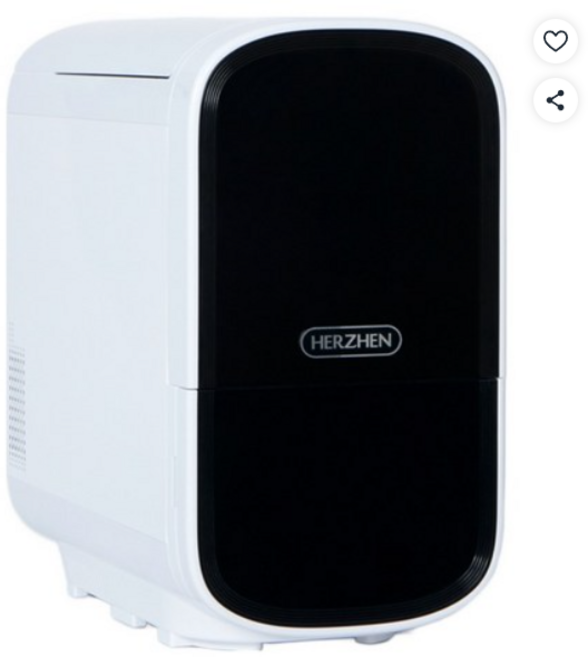 헤르젠 쌀냉장고 AI CARE 자가설치 블랙, SSR-E11K