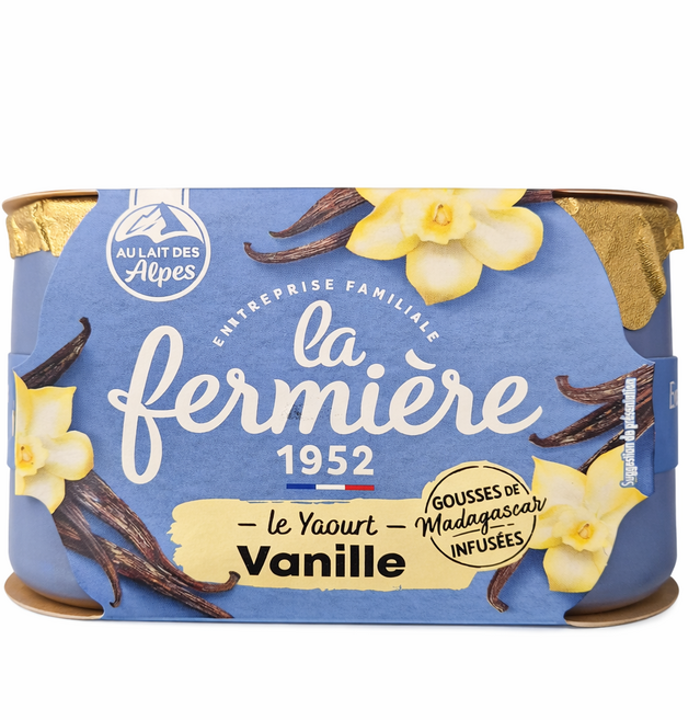 코스트코 라페르미에 요거트 라페르미에르 바닐라 140G, 2개