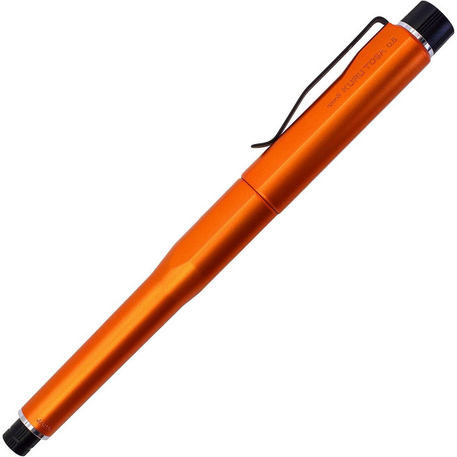 미쓰비시 연필 샤프 펜 쿠루토가 다이브 0.5mm M550001P (T.4 트와일라잇 오렌지), T.4 트와일라잇 오렌지 0.5mm 1개, T.4 트와일라잇 오렌지, 1개