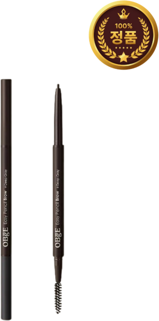 오브제 이지 펜슬 브로우 터치 번짐 ZERO, 1개, 다크브라운