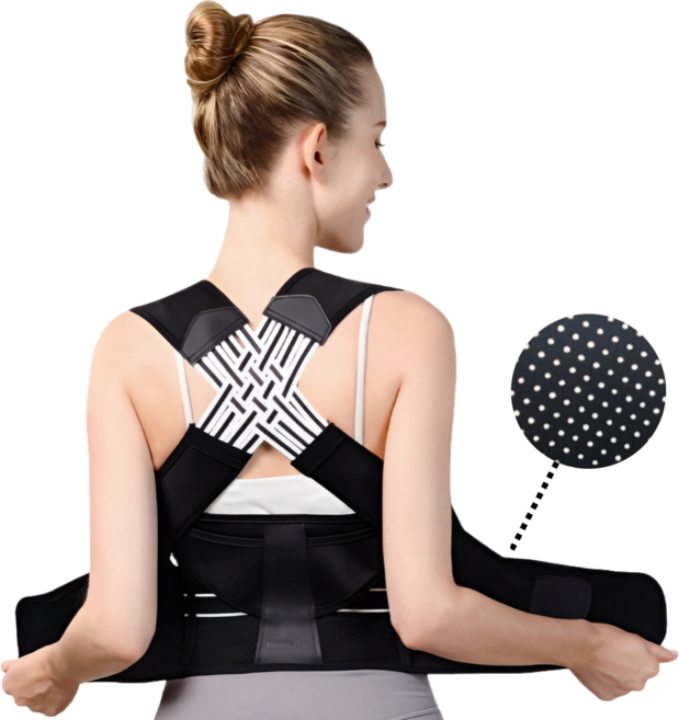 바디사랑공식 가볍고 편안한 바른 자세 밴드, 1개