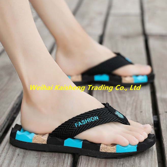 Kisen 조리 미끄럼 방지 냄새 방지 여름 아웃도어 개성있는 샌들 남성 캐주얼 패션 슬리퍼