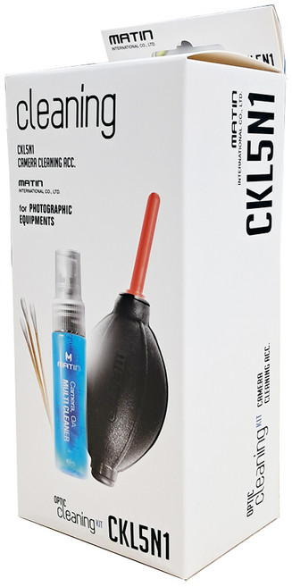 매틴 CKL5N1 옵틱클리닝 5종키트 카메라 청소도구 크리너 세트, 1개
