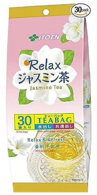 이토엔 자스민 차 티백 30봉입, 5g, 1