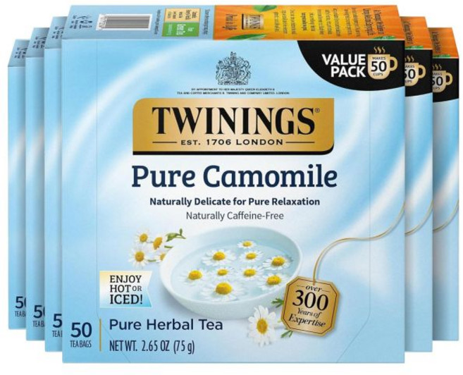 Twinings 트와이닝스 차이 블랙 티 개별 포장 백 100개입 1팩 따뜻한 향신료로 풍부하게 혼합 카페인 함유 뜨겁게 아이스로 즐기세요.