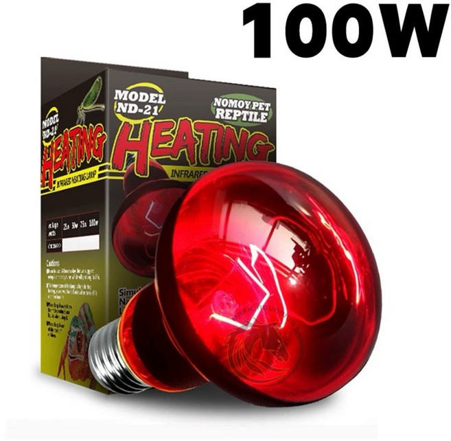 NOMO 紅外線加熱燈 75W, 1個, ND-21 紅外線加熱燈100W