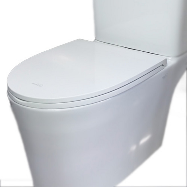 대림바스 TSC-418D 초슬림 무소음 양변기 댐핑시트, 1개, 화이트