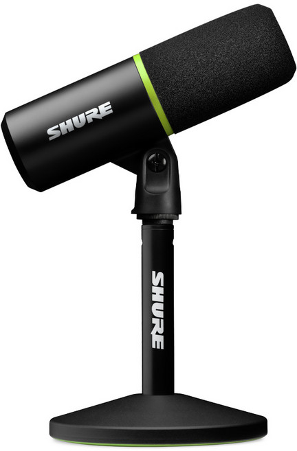SHURE MV6 슈어 USB 마이크 유튜브 게이밍 PC 방송용 [삼아정품/당일출고], 블랙, SHUREMV6