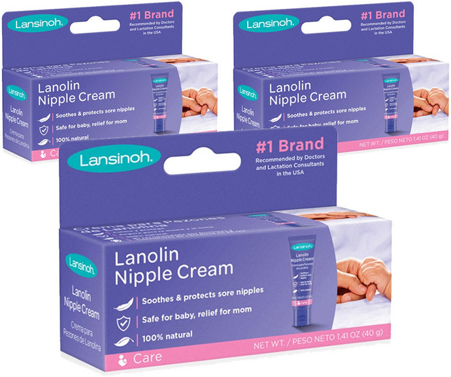 란시노 라놀린 니플 크림, 40g, 3개