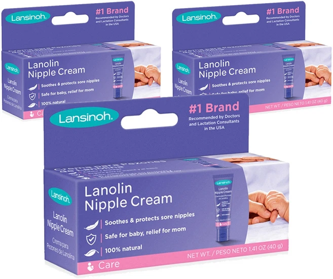 란시노 라놀린 니플 크림, 40g, 3개 - 쿠팡