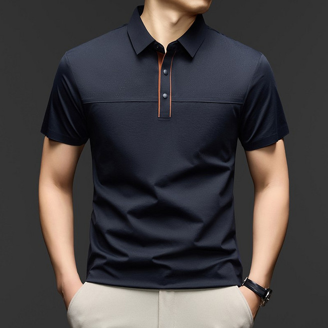 남성 기능성 반팔 폴로 티셔츠 반팔 카라티