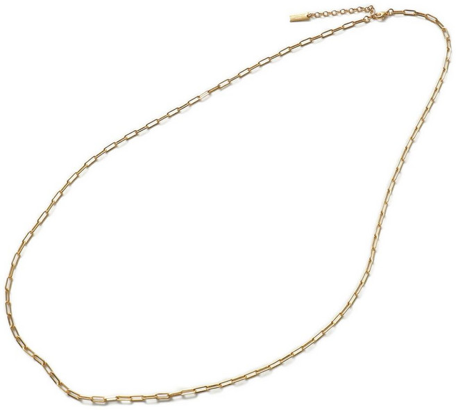 생로랑 체인 링크 네크리스