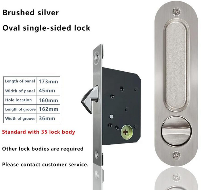 단면 미닫이 문 잠금 장치 중간 후크 나무 금색 넘어지는 회색, 1개