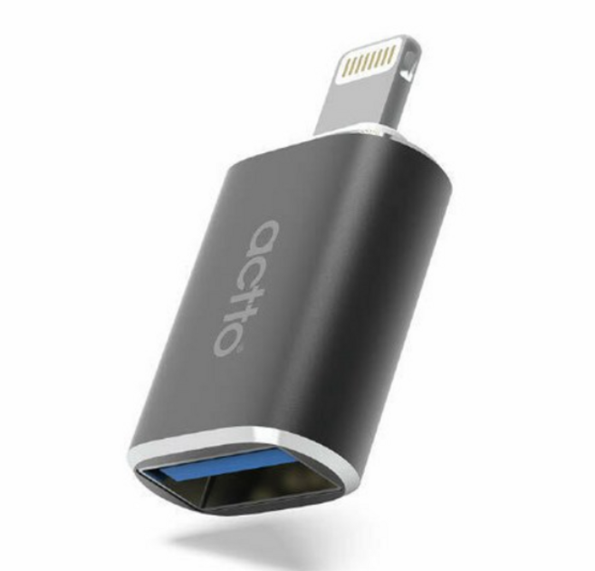 엑토 USB-A 3.2 to 8핀 OTG 젠더 어댑터 USBA-13, 32mm, 4개