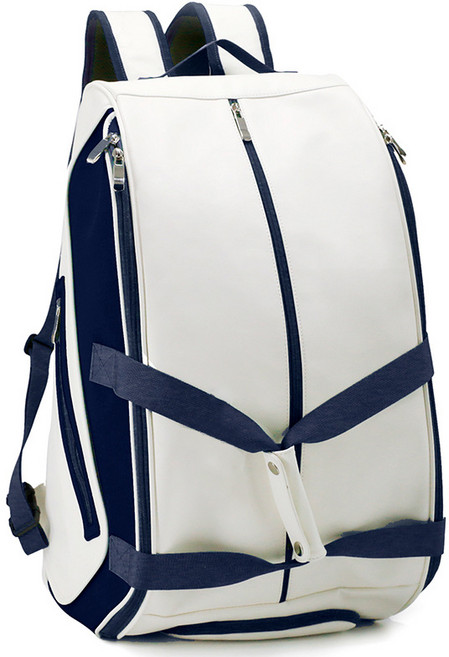 비밀공간 미니 테니스 라켓 가방 백팩 배드민턴 피클볼, 네이비, 1개