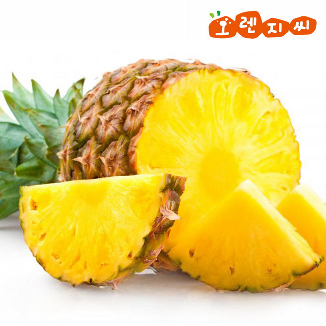 오렌지씨 고당도 골드 파인애플 소과 대과 2과 4과 6과, 4개, 1kg(내외 소과)