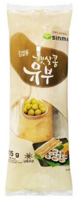 햇살콩 유부/김밥유부/아부라기 115g (신미), 2개