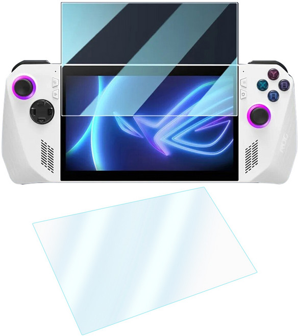 호환 로그 엘라이 ROGALLY 강화유리 보호필름, 고선명HD, 1개