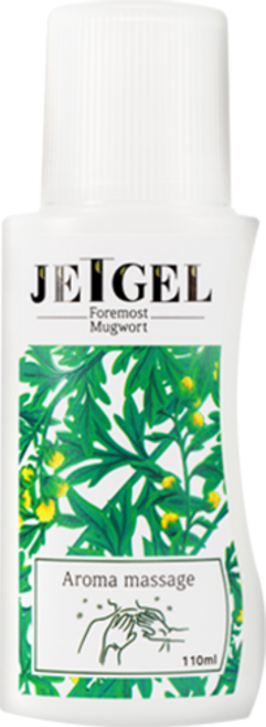 JET GEL 제트겔 아로마 힐링 마사지 젤 쿨링 롤러 발열크림, 110ml, 1개