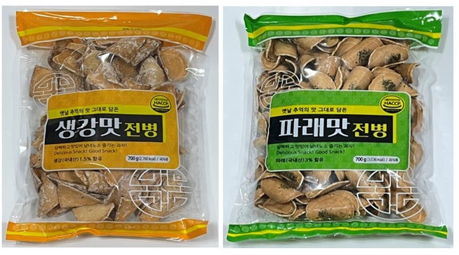신광제과 파래맛전병 생강맛전병 700g, 1개