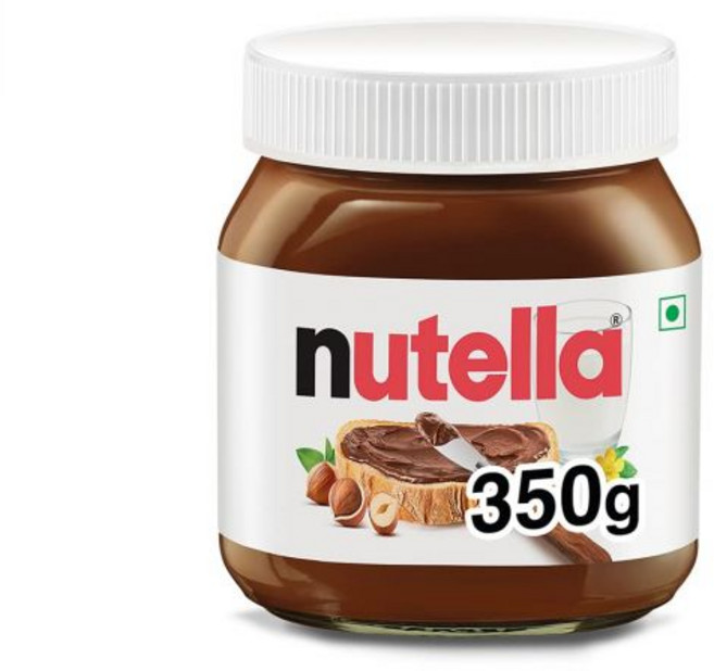 Nutella Hazelnut Spread 350g 12.4oz 유리병 - Imported From Poland, 1개