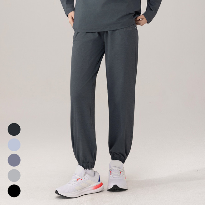 에버라스트 여성 조거 팬츠 9부 트레이닝 바지