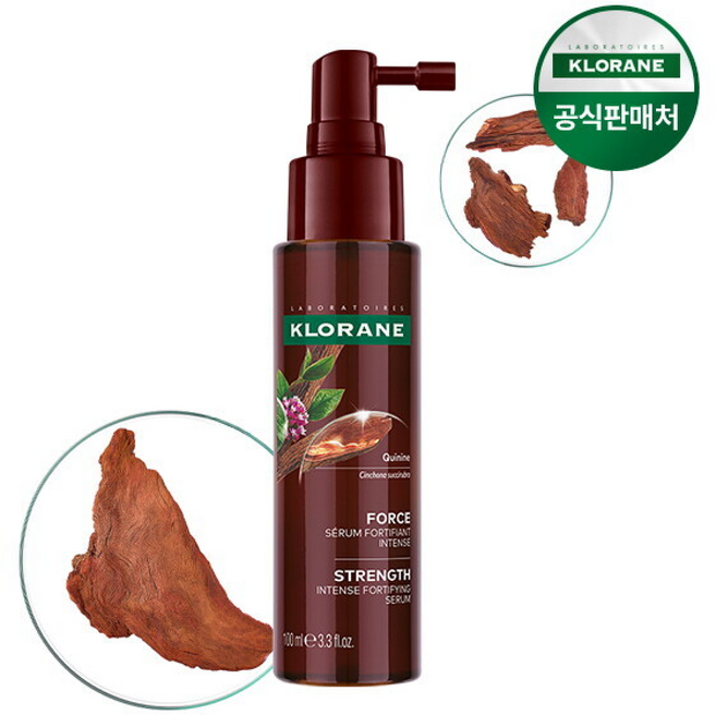 [정품] /__ 카페인 비오틴 비타민B 모발강화 모발에너지 공급 ||| 클로란 퀴닌 두피 세럼, 100ml, 1개