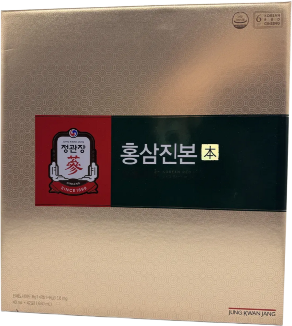 정관장 홍삼진본 40ml x 42포 1set (쇼핑백 포함), 1.68L, 1개
