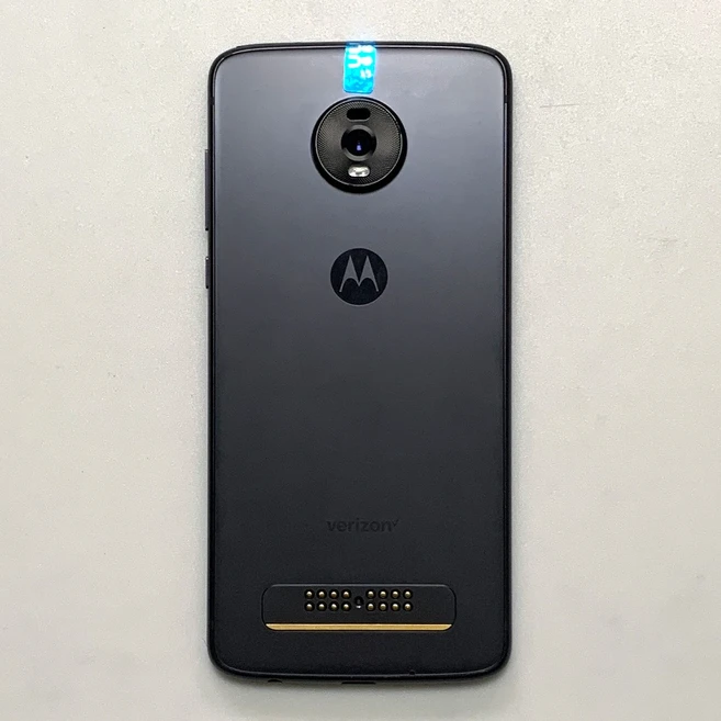95% 새것 모토로라 모토 Z4 XT1980 4GB 램 128GB 롬 옥타코어 48MP 6.4인치 3600mAh 안드로이드 9 NFC 모토, 01 Black, 02 Full Set