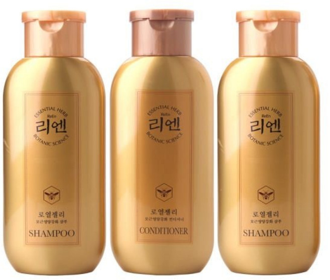리엔 자윤 로열젤리 200ml 3종 샴푸2+컨디셔너, 1개