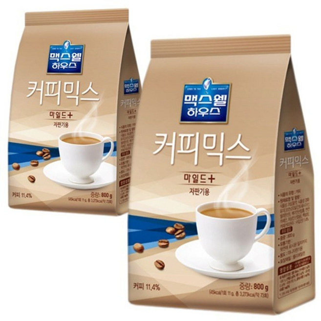 맥스웰하우스 마일드플러스 800g, 본상품, 1, 73회
