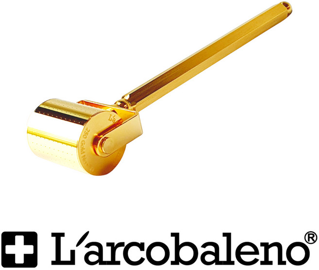 라르꼬발레노 MTS 금침 골드 더마 롤러 250핀(침 바디 금도금)+피부고민별 앰플증정, 1개, 0.25mm-선택사은품5