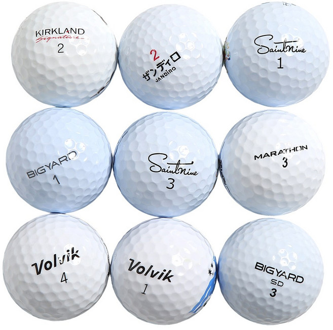 [샤인로스트볼] 메이저브랜드 토탈 A+급 이상, 화이트, 1세트, 30개입