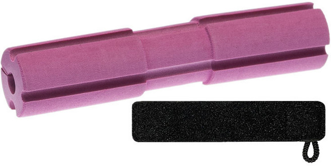 씨케이 / 로드 안도라 EVA / 간편한 탈착 / 로드 손상 방지 / 선상 거치대에 찰떡 궁합 / 선상 낚시 필수품 / 낚싯대 수장 방지 / 분실 방지 벨트 1개 제공, 핑크