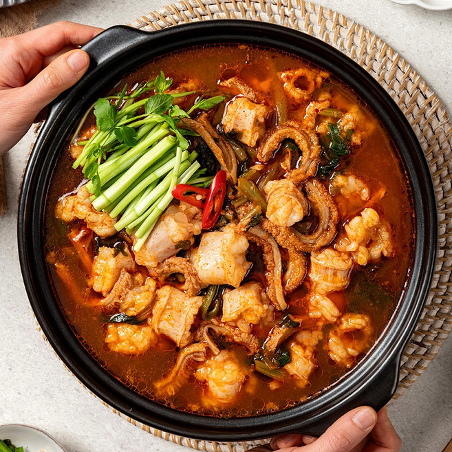 집에서먹자 한우대창전골 곱이고운 푸짐한 간편조리 캠핑 시래기 대창전골, 1kg, 1개