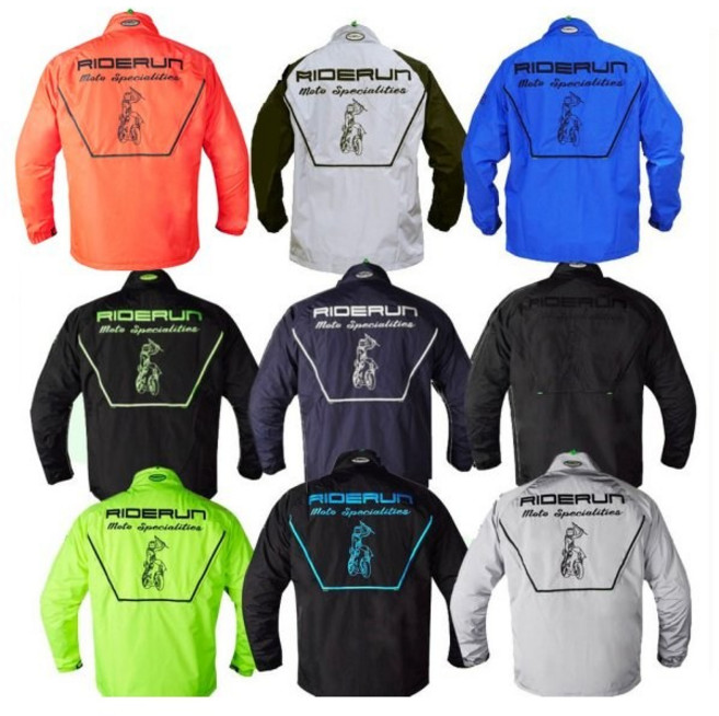 [라이더런] 아라이 오토바이 바이크 자전거 바람막이 자켓, 오렌지, M