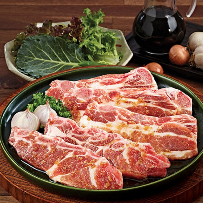 송추가마골 한돈LA갈비 550g, 1개