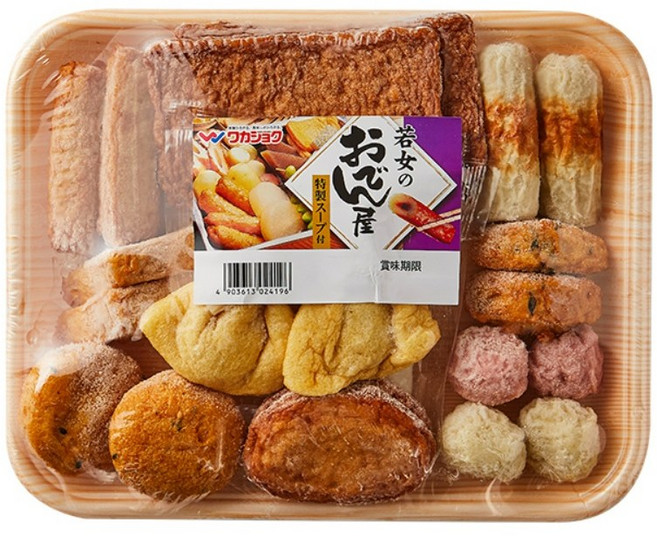 오뎅야(쯔유포함) 568g BOX 어묵탕 모듬오뎅 [와카메식품], 2개