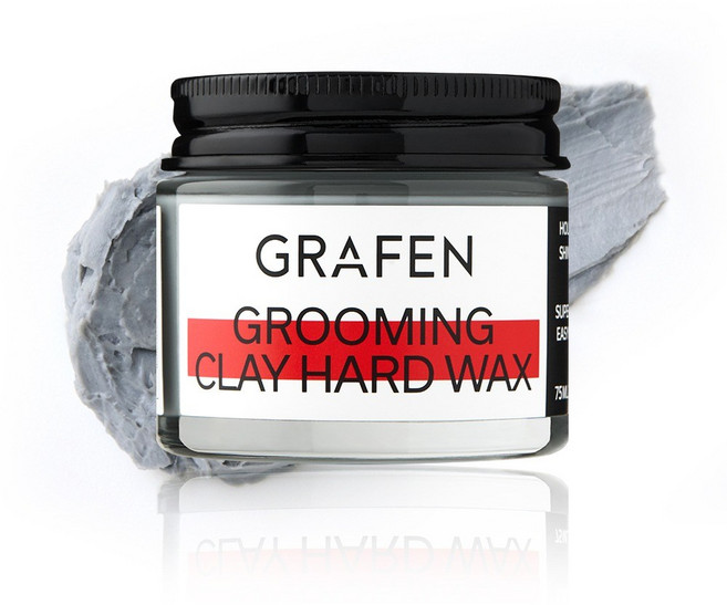 그라펜 그루밍 클레이 하드 헤어왁스, 75g, 1개